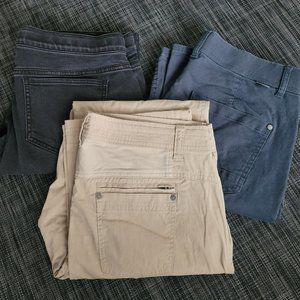 Three Pair Size 12 Ladies Jeans